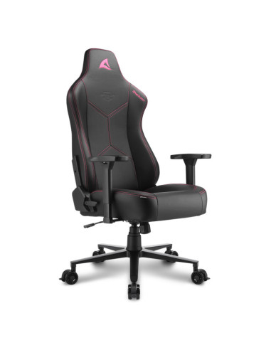 Silla gaming sharkoon skiller sgs30 negro rosa 165º