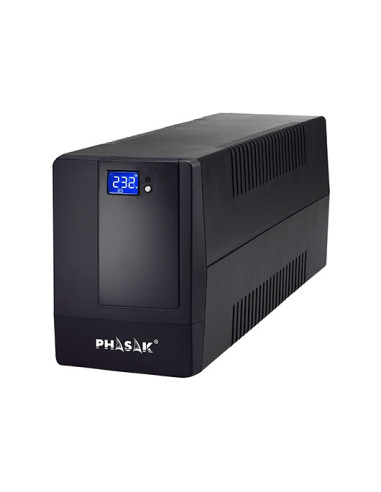 Phasak sai - ups 2000va display lcd avr 2xschuko ph 9420