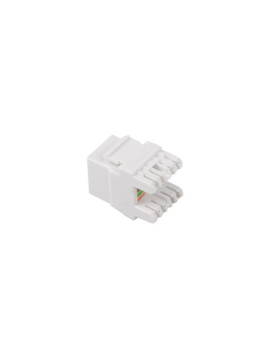 Conector keystone lanberg cat 6 utp rj45 180 grados