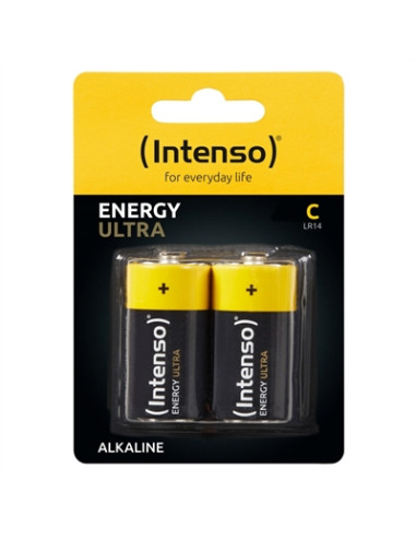 Pack de pilas intenso alcalinas energy ultra clr14 2 unidades