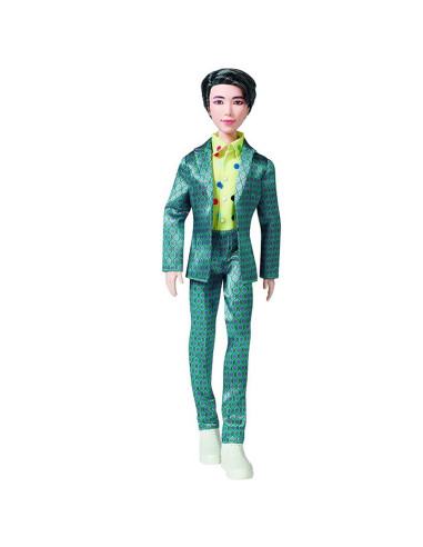 Figura mattel core fashion banda bts k - pop rm 28 cm