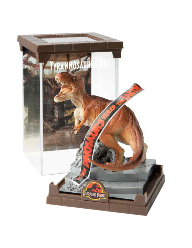 Figura the noble collection jurassic park diorama tyrannosaurus rex flexible