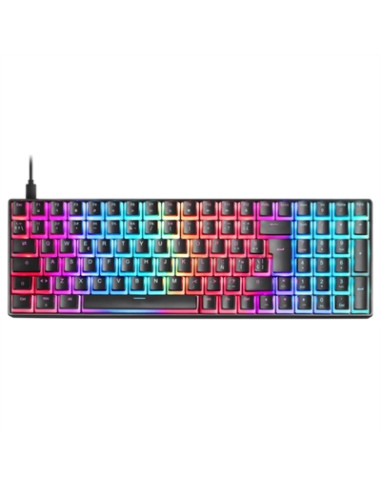 Teclado mars gaming mkultrabes rgb mecanico black blue