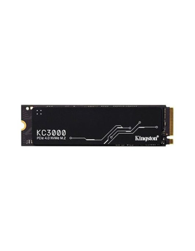 Disco duro interno ssd kingston kc3000 2tb m.2 nvme pci - e 4.0