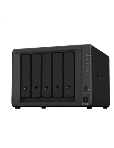 Servidor nas synology disk station ds1522+ 8gb 5 bahias raid gigabit ethernet