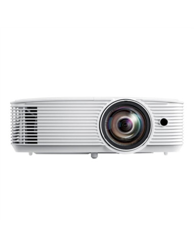 Proyector optoma w309st ansi dlp wxga 3800 lumenes - hdmi - vga - usb - full 3d - corta distancia - blanco