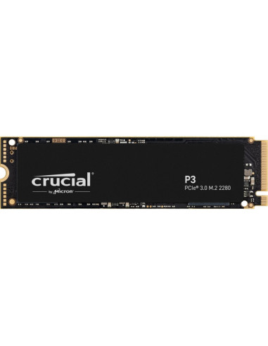 Disco duro interno solido ssd crucial p3 1tb m2 nvme