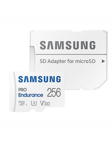 Tarjeta micro sd samsung 256gb pro endurance clase 10 c - a