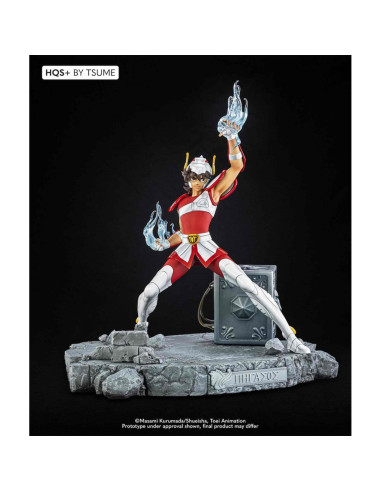 Figura tsume arts saint seiya caballeros del zodiaco saint seiya pegasus resina escala 1 - 4 hqs+