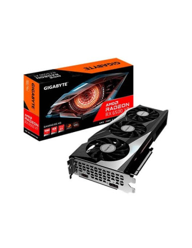 Tarjeta gráfica gigabyte rx 6500 xt gaming oc 4gb gddr6 1xdp -  1xhdmi -  1x6p