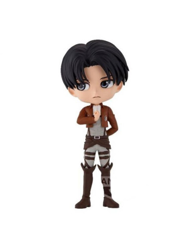 Figura banpresto q posket ataque a los titanes levi vol.2 14cm