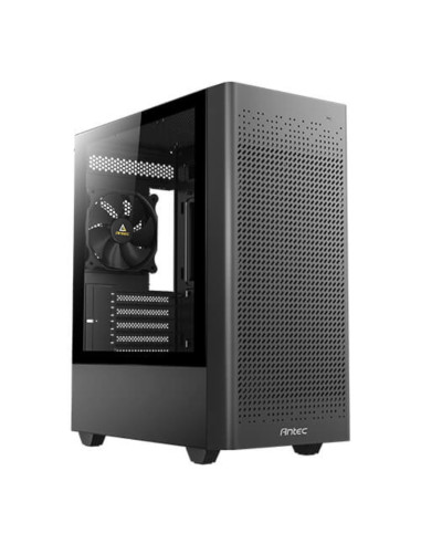 Caja ordenador gaming antec nx500 m - atx 1 x usb tipo c 2 x usb 2.0 sin fuente negro