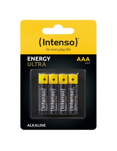 Pack de pilas alcalinas intenso energy ultra aaa lr03 4 unidades