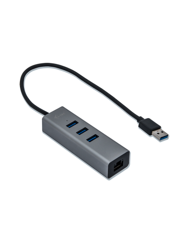 Hub i - tec usb 3.0 con 3 puertos usb 3.0 y ethernet glan rj - 45