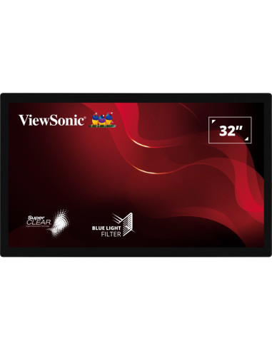 Monitor tactil viewsonic td3207 32pulgadas fhd 60hz