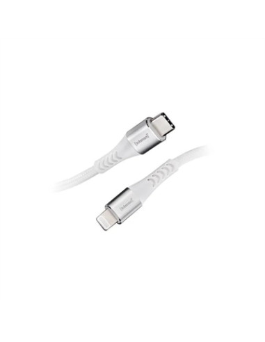 Cable usb - c a lightning intenso 1 -5m c315l blanco