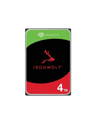 Disco duro interno hdd seagate ironwolf nas st4000vn006 4tb 3.5pulgadas 5400rpm -  256mb -  sata 6gb - s