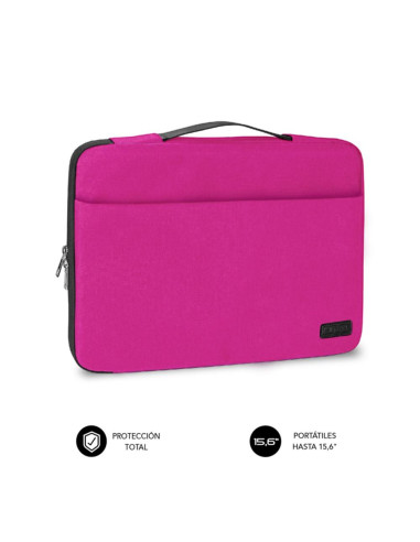 Funda subblim elegant laptop sleeve para portatil 15.6pulgadas rosa