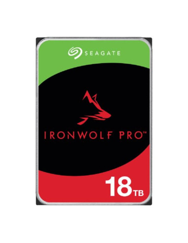 Disco duro interno seagate ironwolf pro 18tb 3.5pulgadas sata 6gb - s