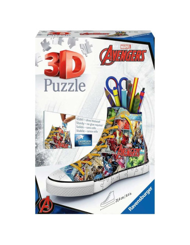 Puzzle 3d ravensburger sneaker -  avengers