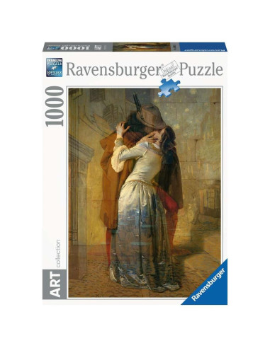 Puzzle ravensburger hayez: el beso 1000 piezas