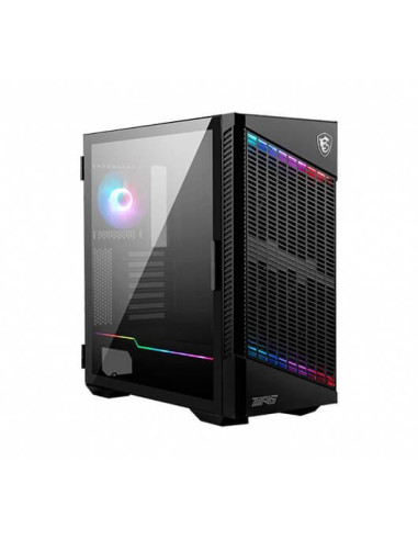 Caja ordenador gaming msi mpg velox 100p airflow atx 4 x 120mm 2 x usb 3.2 1 x usb tipo c argb