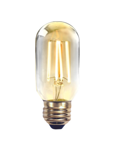 Bombilla led silver electronic filamento edison tubo 2w20w -  e27 -  2.200k -  320º -  220 lm -  luz extra calida -  a++