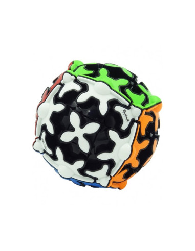 Cubo de rubik qiyi gear ball 3x3 bordes negros