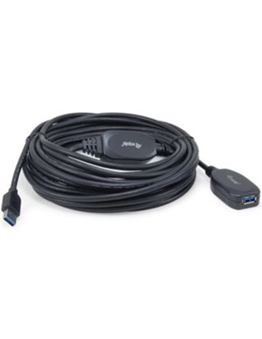 Cable alargador usb 3.0 equip a usb 3.0 macho - hembra 10m negro