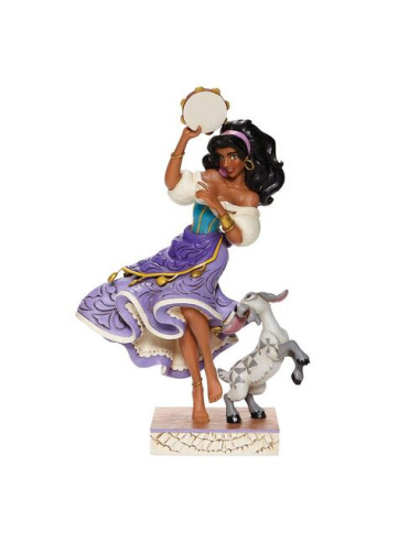 Figura enesco disney el jorobado de notre dame esmeralda & djali