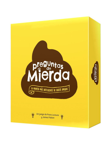 Juego de mesa asmodee preguntas de mierda 2ª edicion pegi 16