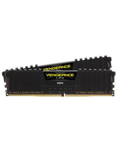 Memoria ram ddr4 32gb kit 2x16 corsair vengeance lpx - pc4 - 28800 -  3600mhz -  c18 negro