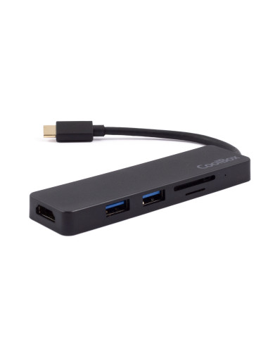 Docking coolbox minidock usb tipo c hdmi usb hub