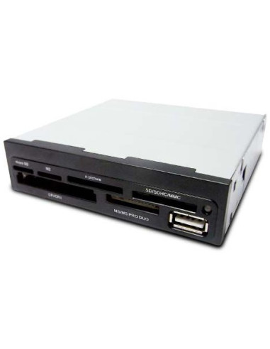 Lector tarjetas memoria y usb coolbox cr400 3.5'' interno