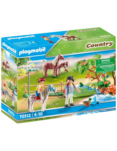 Playmobil paseo en poni