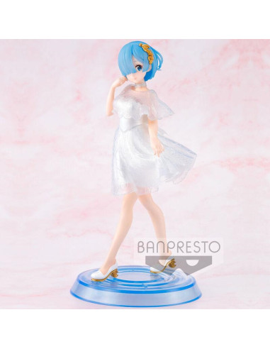 Figura banpresto re: zero starting life in another world rem serenus