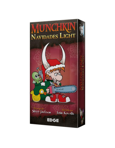 Juego de mesa munchkin navidades light pegi 10