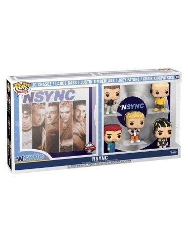 Funko pop estrellas de la musica album deluxe nsync