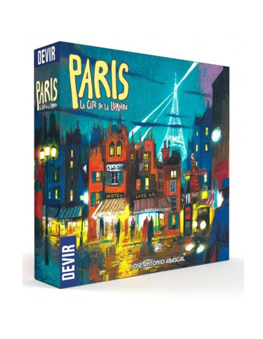 Juego de mesa devir parís: la citè de la lumière (ed. en español) pegi 8