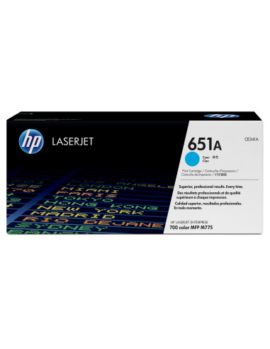 Toner hp 651a cian laserjet