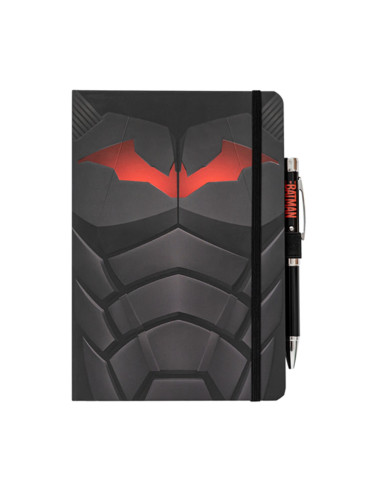 Cuaderno premium a5 con bolígrafo proyector dc comics the batman