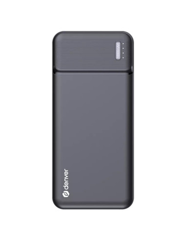 Bateria externa portatil powerbank denver pqc - 10007 10000mah micro usb -  usb tipo c