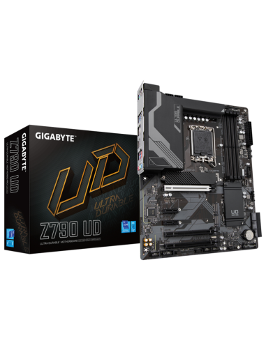 Placa base gigabyte z790 ud 1700 atx -  4x ddr5 -  6x sata 6gb - s -  5x usb 3.2 -  1x usb tipo c -  4x usb 2.0