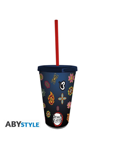 Vaso con pajita abystyle guardas pilares