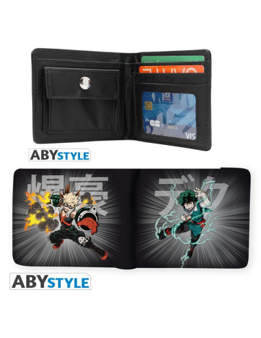 Cartera abystyle my hero acdemia izuku & bakugo