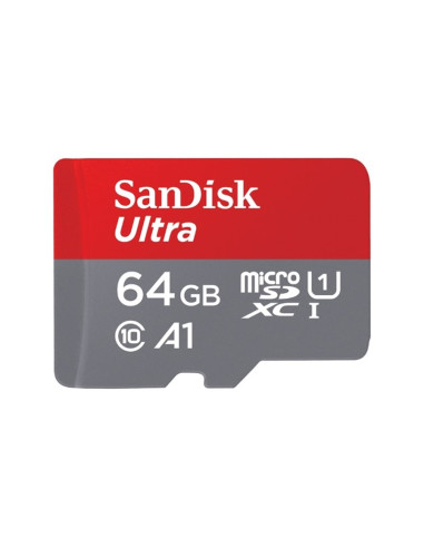 Tarjeta memoria micro secure digital sdxc sandisk ultra - 64gb - clase 10 - sdxc - 100mb - s