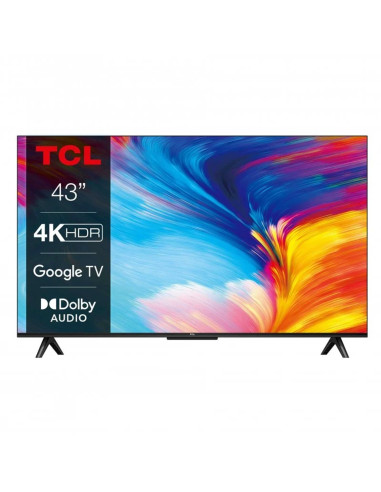 Tv tcl 43pulgadas led 4k uhd -  43p631 -  google tv