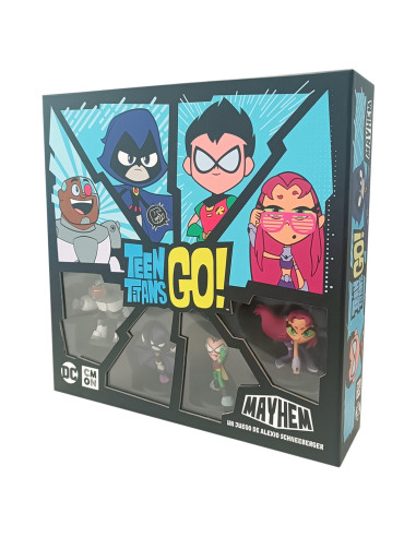 Juego de mesa teen titans go! mayhem pegi 10