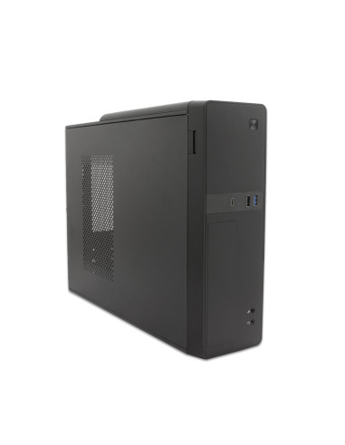 Caja ordenador sobremesa coolbox microatx slim t310 usb - c  lector de tarjetas fuente sfx incluida