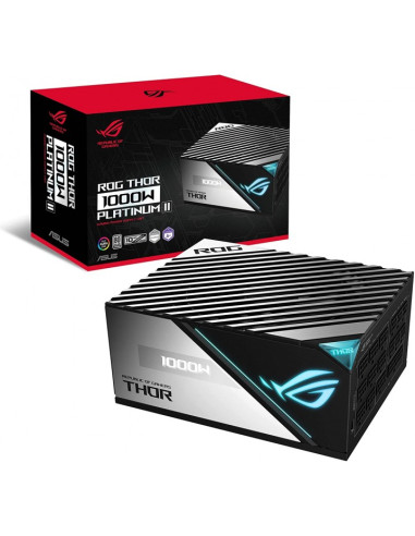 Fuente de alimentacion asus rog - thor - 1000p2 - gaming atx 1000w